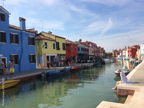 burano venice island bajka