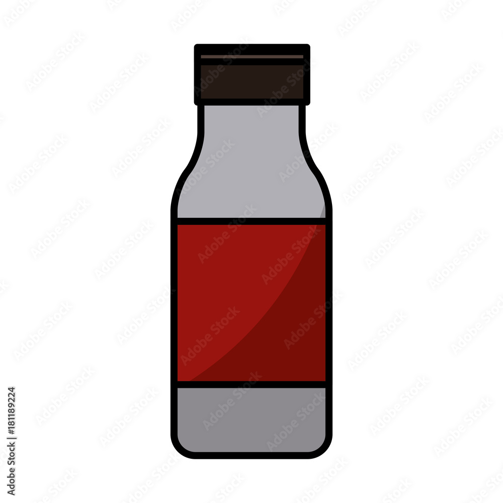 Container bottle isolated Container bottle isolated