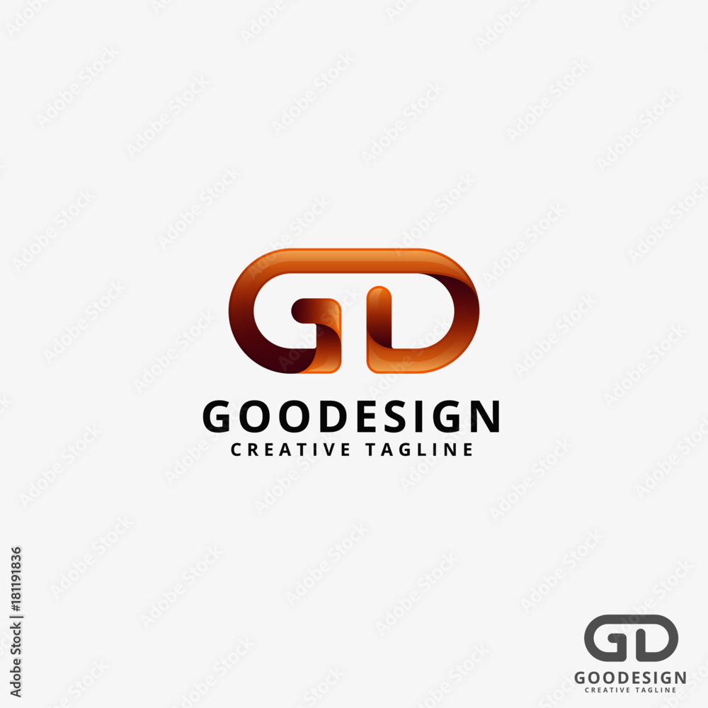 Good Design - Letter G D Logo Template Good Design - Letter G D Logo Template