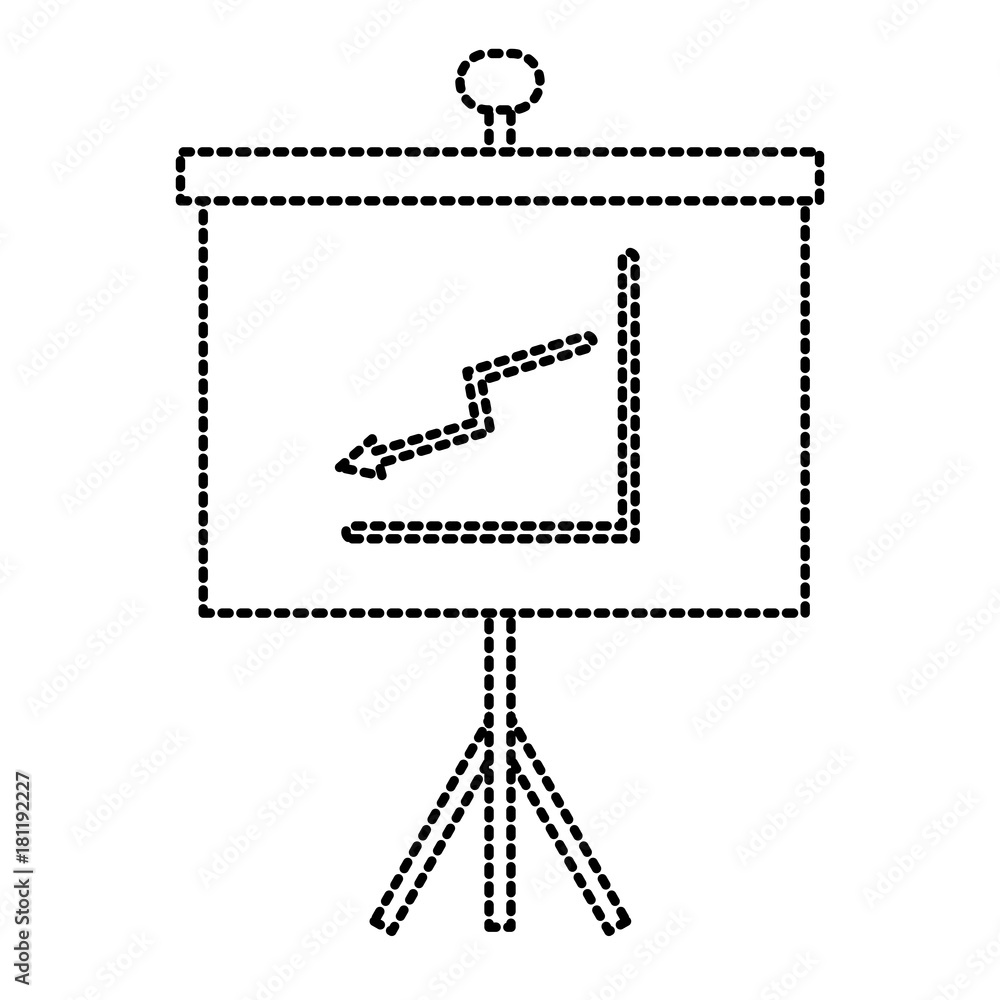 statistics presentation board icon vector illustration graphic design statistics presentation board icon vector illustration graphic design