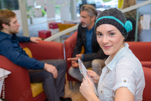 relaxed meeting place