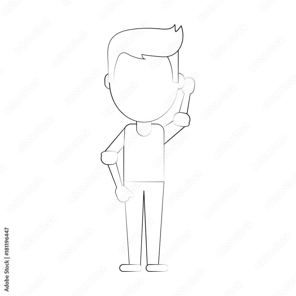 Man faceless head icon vector illustration graphic design Man faceless head icon vector illustration graphic design