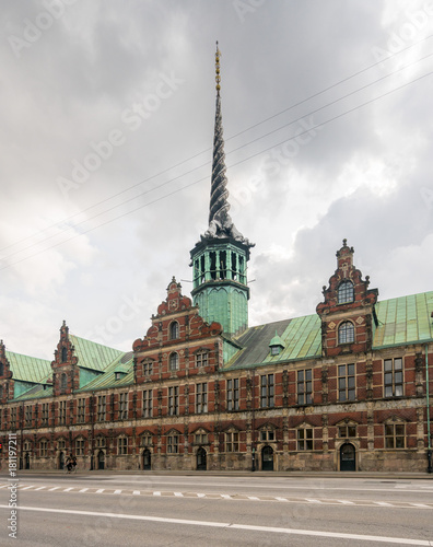 Old Stock Exchange Copenhagen in Denmark