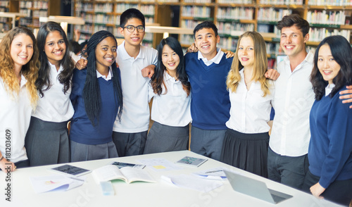 Diverse education shoot