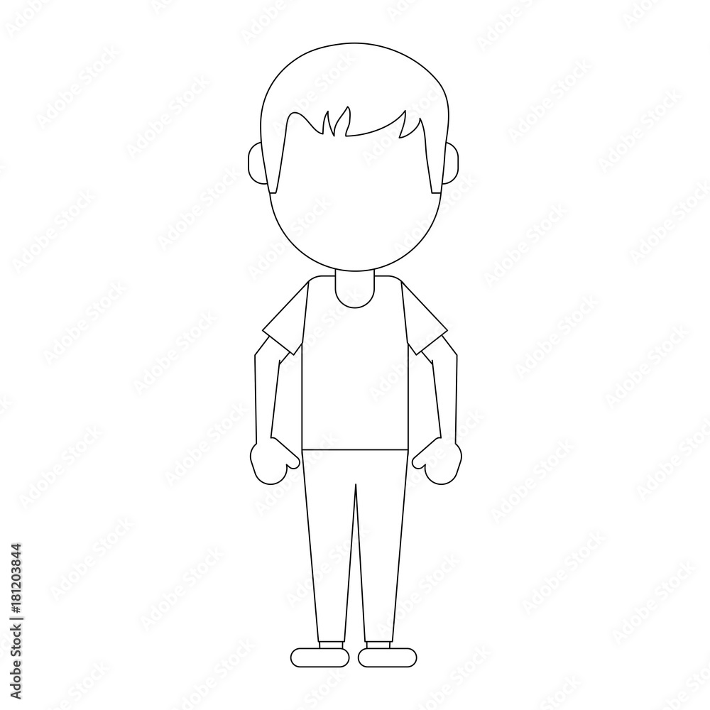 Man faceless avatar icon vector illustration graphic design Man faceless avatar icon vector illustration graphic design