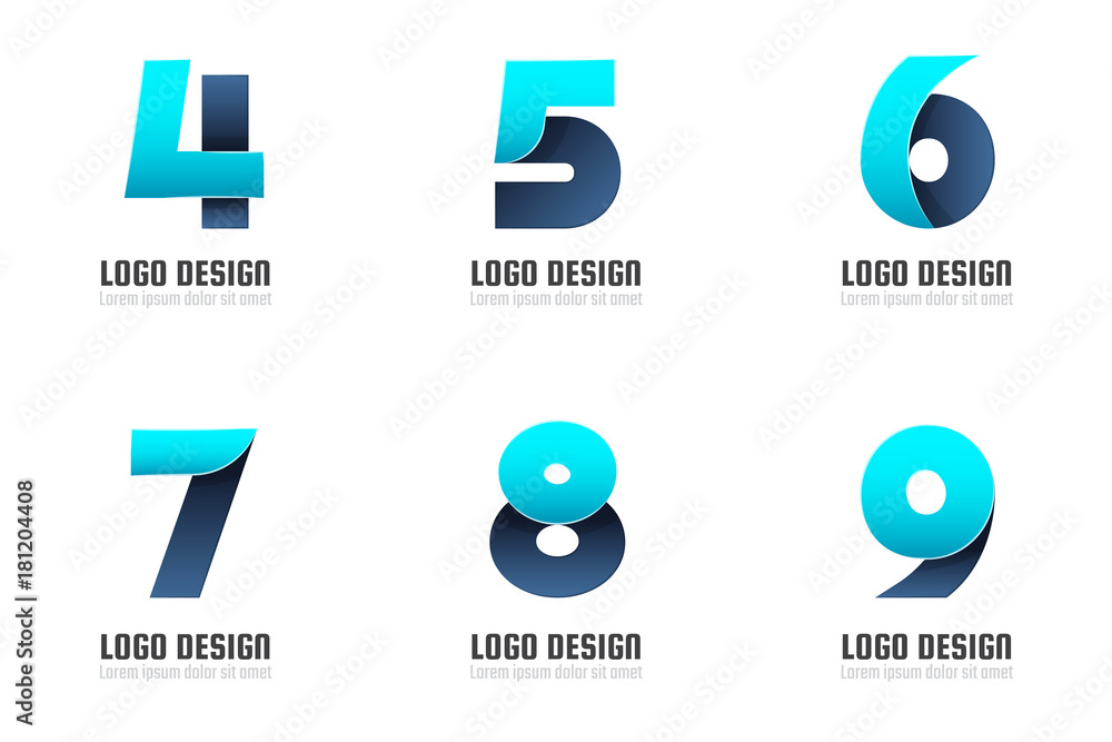 Modern Minimal Vector Logo for banner Modern Minimal Vector Logo for banner