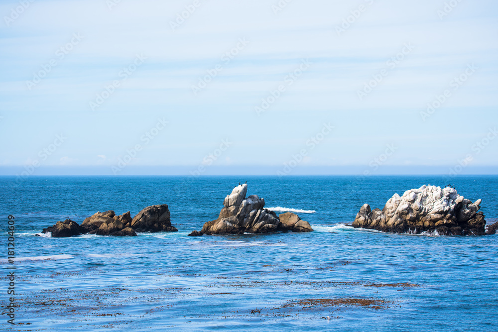 Ocean rock formations