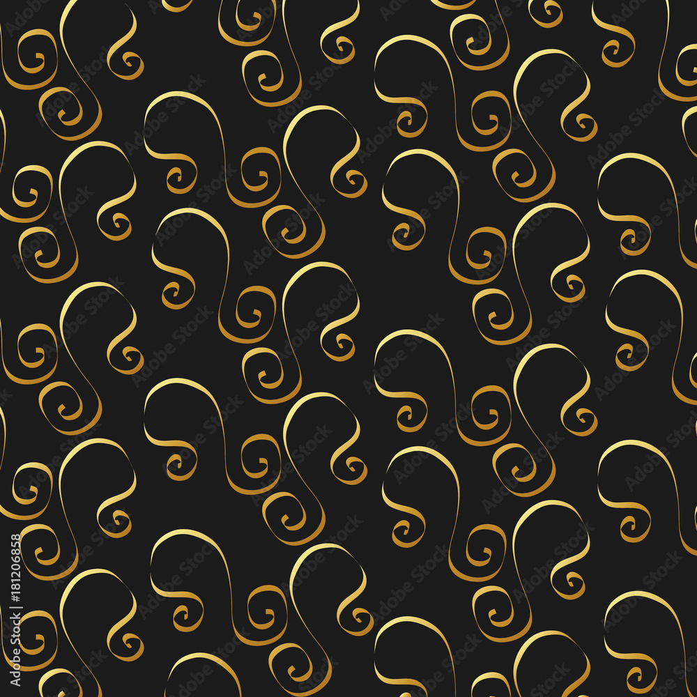 golden calligraphic flourishes decorative ornament design element swirl vector illustration golden calligraphic flourishes decorative ornament design element swirl vector illustration