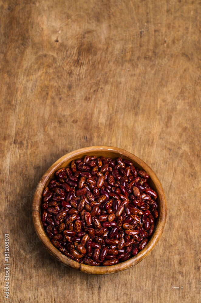 Raw pure speckled kidney beans Raw pure speckled kidney beans