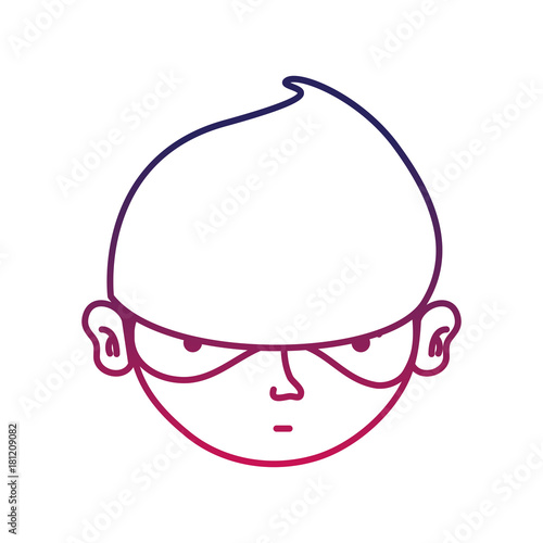silhouette thief crimical head with mask design