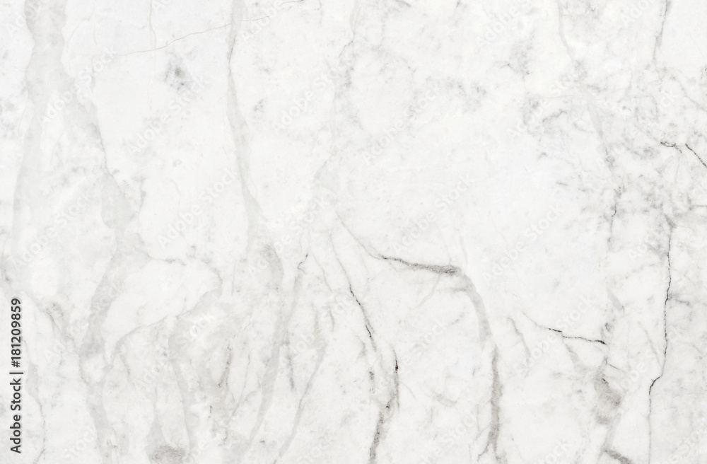 Naklejka premium White marble pattern natural background.