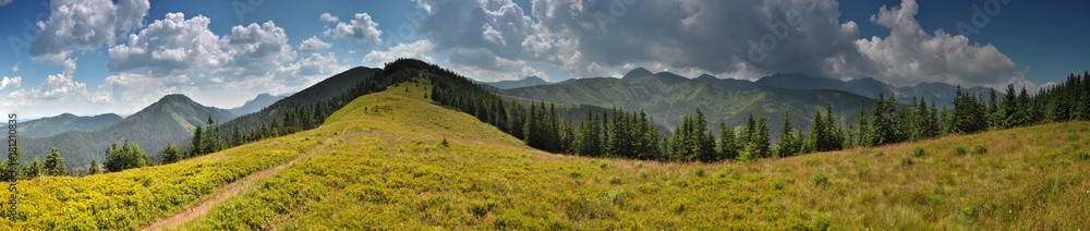 Panorama Tatry Zachodnie Roh
