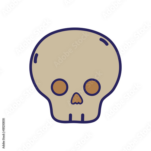 danger skull to warning message caution