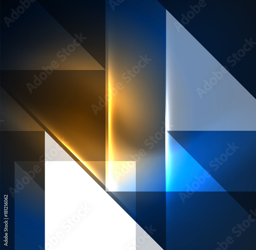 Cosmic electric background with shiny glowing plexus electricity impulses