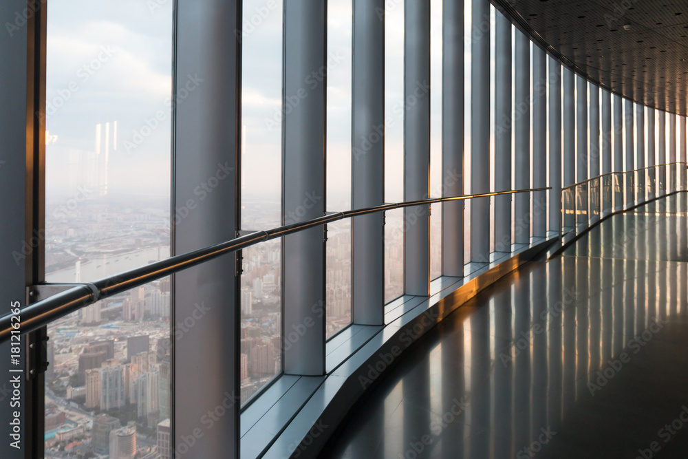 Skyscraper indoor viewing hall Skyscraper indoor viewing hall