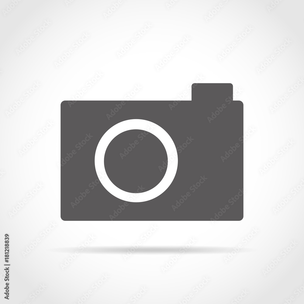 Camera icon. Vector illustration. Camera icon. Vector illustration.