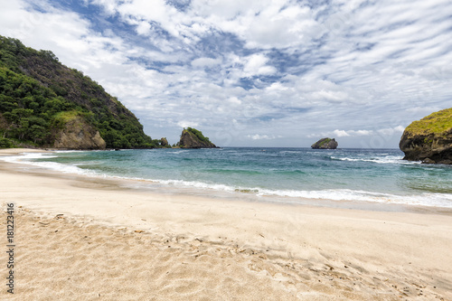 Koka Beach near Paga in East Nusa Tenggara  Indonesia.