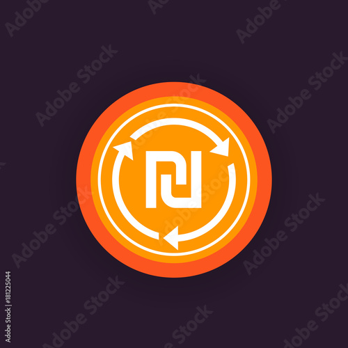shekel exchange icon