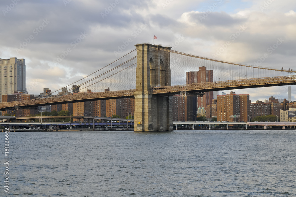 Obraz premium Brooklyn Bridge, Nowy Jork, USA