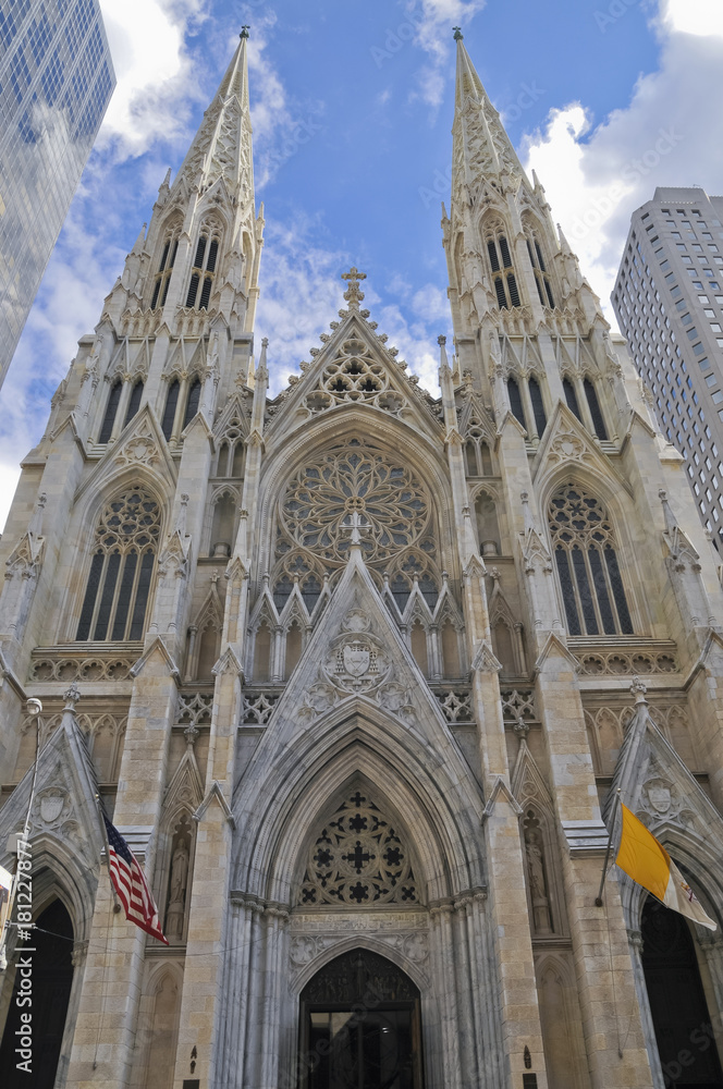 St Patricks Cathedral, Manhattan, New York, USA