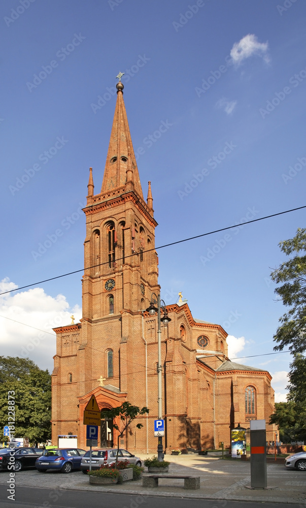 Obraz premium Peter and Paul Church in Bydgoszcz. Poland
