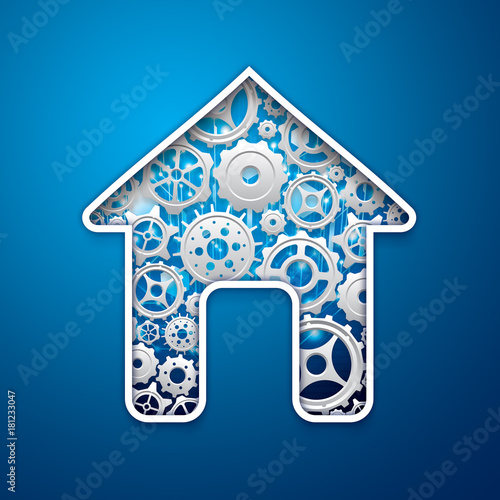 house gear mechanism symbol