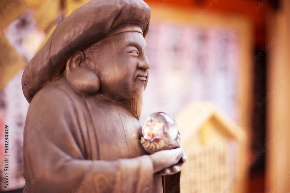 buddha in tokyo temple