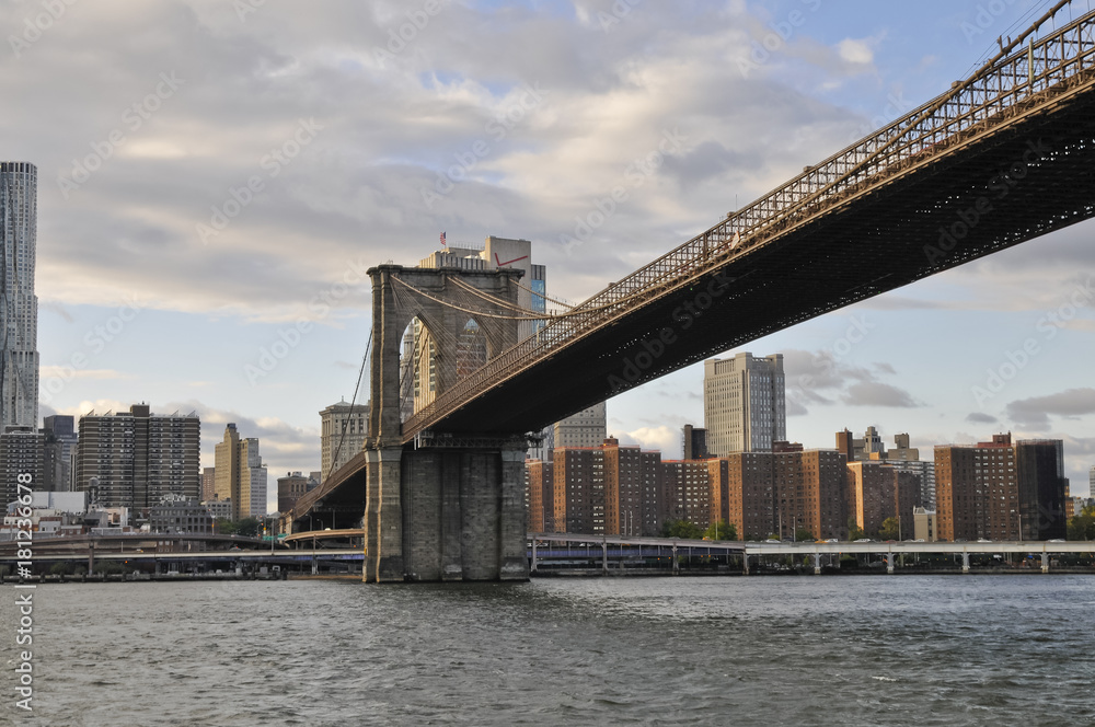 Obraz premium Brooklyn Bridge, Nowy Jork, USA