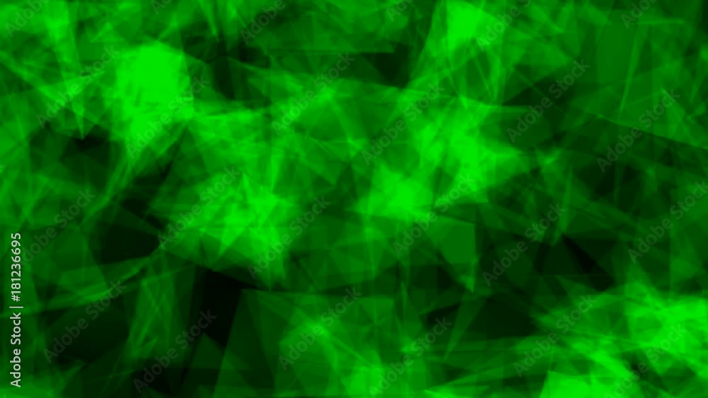 fractal abstraction. green broken ribbon fractal abstraction. green broken ribbon
