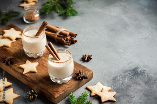 Eggnog for Christmas photo