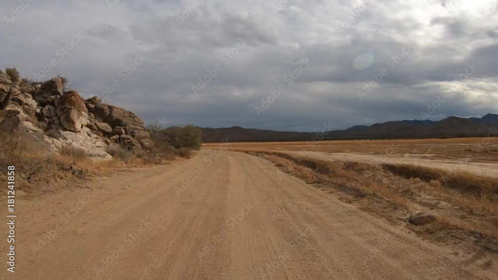 California Anza Borrego Blair Valley desert off road car mount driving time lapse. California Anza Borrego Blair Valley desert off road car mount driving time lapse.