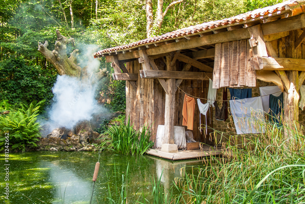 Obraz premium Puy du Fou. Fables de la Fontaine. Les Epesses. Vendée