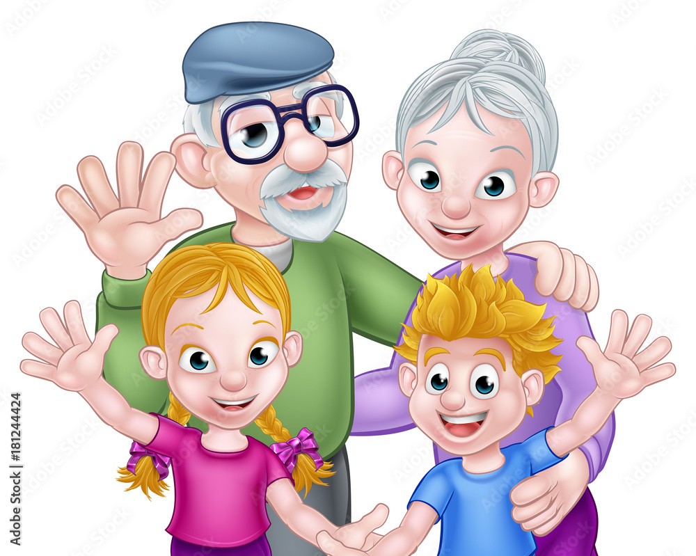 Grandchildren Clip Art