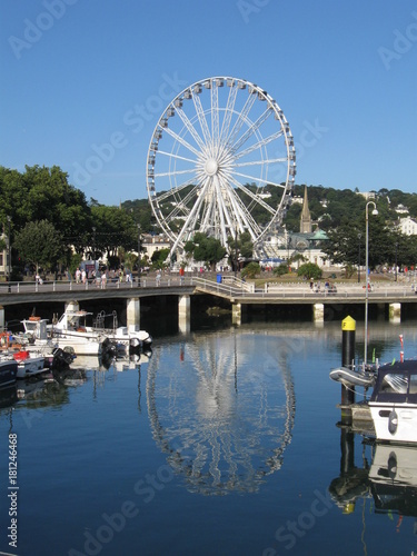Architecture of Torquay on the "English Riviera"