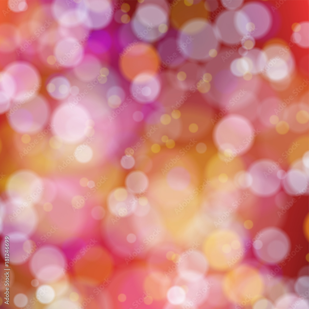 Abstract bokeh winter background illustration Abstract bokeh winter background illustration