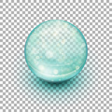Transparent soft gel capsule. EPS 10