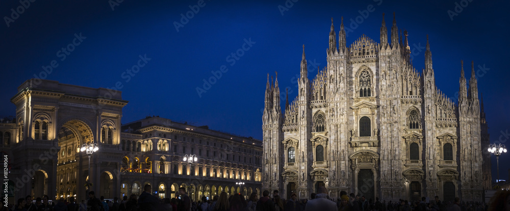 Duomo of Milan in italy