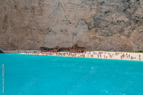 The Shipwreck in Zakynthos Island