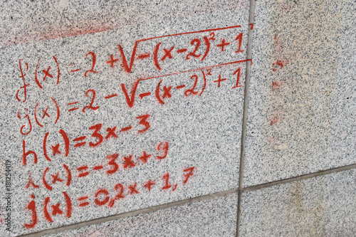 Mathematical Graffity