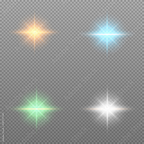 Light effect abstract background