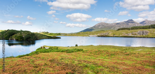 Landscapes of Ireland. Connemara in Galway county