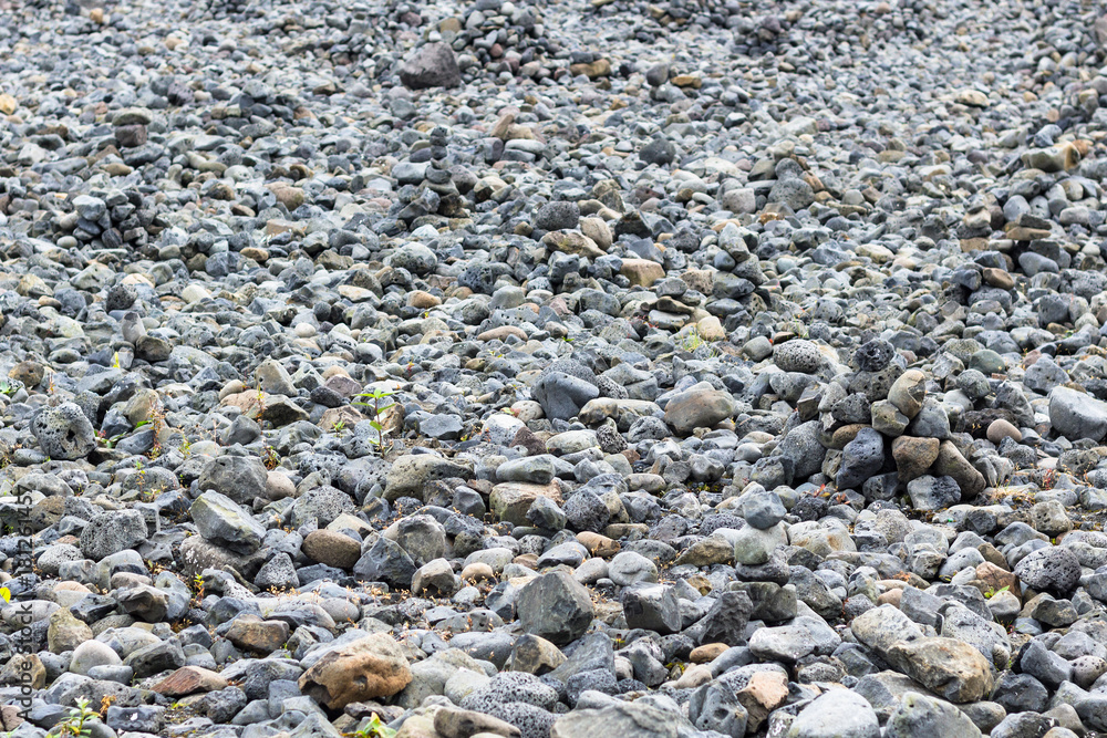 gray pebble stones of Atlantic coast in Reykjavik gray pebble stones of Atlantic coast in Reykjavik