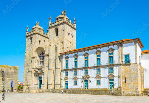 Cuadro en lienzo Se - the cathedral of Porto, Portugal.