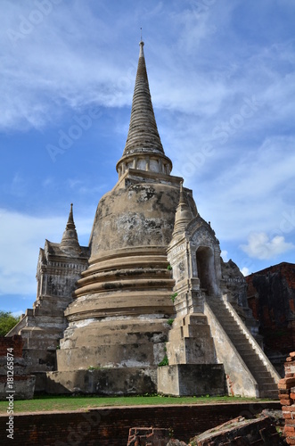 STUPA AYUTTHAYA ANCIENNE CAPITALE DU SIAM THAILANDE