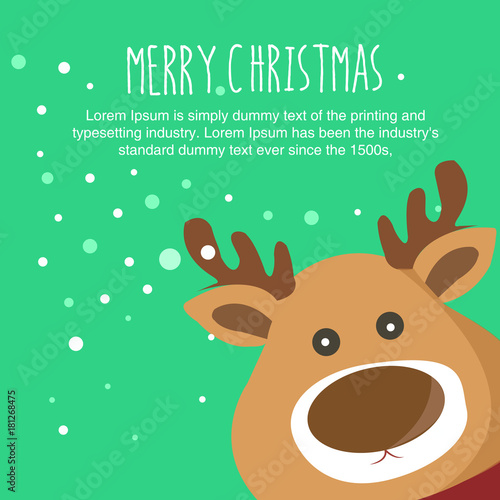 Christmas Greeting Vector
