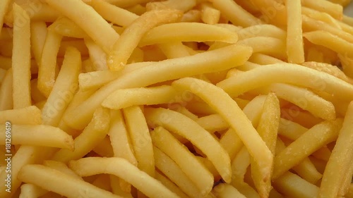 Potato Fries Closeup photo
