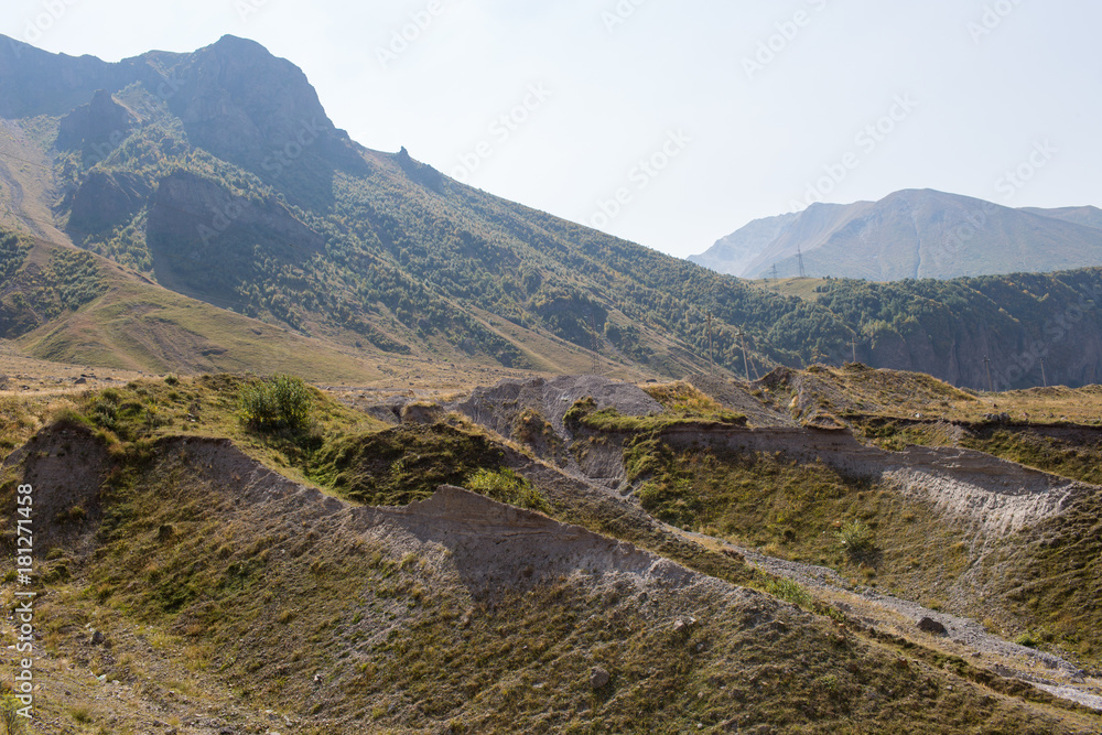 Fototapeta premium Mountains and valleys Georgia