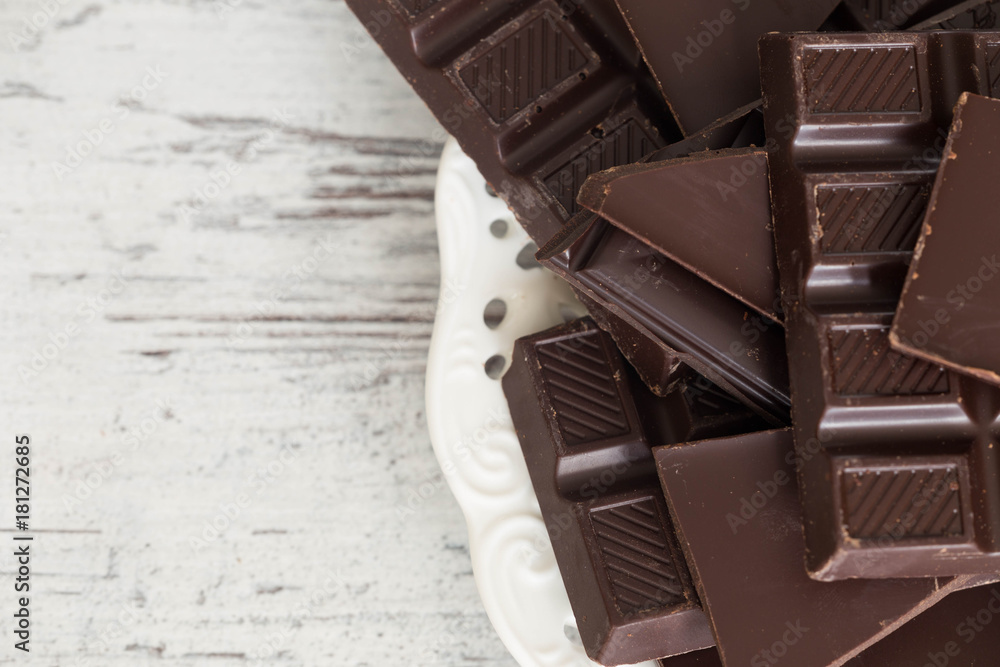 Delicious chocolate. Delicious chocolate.