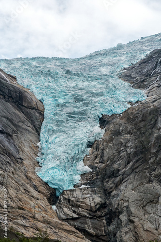 Gletscher Briksdalsbreen Norwegen