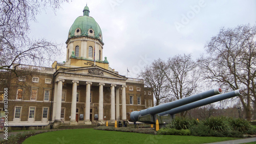 Obraz na plátne Imperial War Museum Entrance Building - London, England, UK